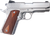 Rock Island 51868 Rock Standard CS *CA Compliant 45 ACP 3.63" 7+1 Matte Stainless Steel Frame & Slide Double Diamond Checkered Wood Grip