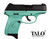 EC9S 9MM 3.12" Blk FS Blk/Turquoise TALO