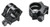 Quad Lock Rings 1" High Black