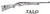 10/22 Yote 22LR 16.12" bead sight TALO
