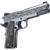 Dickinson LLC DKSN45OBP Adam 1911 Ottaman Full Size 45 ACP 8+1 5" Black Barrel, Steel B Serrations Slide, Steel Frame w/Beavertail