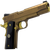 Dickinson LLC DKSN45CB Adam 1911 Cigar Full Size 45 ACP 8+1 5" Steel B Serrations Slide, Steel Frame w/Beavertail