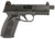 FN 66101377 510 Tactical Full Size 10mm Auto 10+1, 4.71" Black Target Crown/Threaded Steel Barrel, Black PVD Optic Cut/Serrated Slide & Polymer Frame w/Picatinny Rail,  Ambidextrous