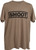 Hornady 99606XL Shoot T-Shirt Brown Tri-Blend Short Sleeve XL