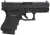Glock PF3050201 G30 Short Frame *CA Compliant 45 ACP  3.78" Barrel 10+1, Black  Frame & Slide, Finger Grooved Rough Texture Grip, Safe Action Trigger