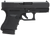 Glock PF3050201 G30 Short Frame *CA Compliant 45 ACP  3.78" Barrel 10+1, Black  Frame & Slide, Finger Grooved Rough Texture Grip, Safe Action Trigger