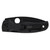 SPYDERCO SHAMAN LW 3.58" BLK SRTD