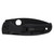 SPYDERCO SHAMAN LW 3.58" BLK PLAIN