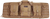 GPS Bags DRC36FDE Double Rifle Case 36" Flat Dark Earth 600D Polyester w/ 2 Padded Pistol Sleeves MOLLE Webbing & Lockable Zippers
