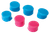 Walker's GWPSILPLGPKTL Silicone Putty  Silicone 32 dB In The Ear Pink Teal Adult 3 Pack