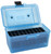 MTM Case-Gard H50RM24 Deluxe Ammo Box  Rifle Clear Blue Polypropylene 50rd