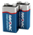 Rayovac A16042JT 9V HIGH  ENERGY Alkaline Batteries  Silver/Blue 9 Volts 565 mAh (2) Single Pack