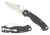 Spyderco C81GPDGY2 Para Military 2  3.47" Folding Plain Satin Maxamet Steel Blade/Dark Gray Textured G10 Handle Includes Pocket Clip