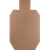 Action Target IDPACB100 IDPA Competition  Torso Cutout Hanging Cardboard Brown 100Ct