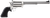 Magnum Research BFR4570 BFR Long Cylinder Large Frame 45-70 Gov 5 Shot, 10" Brushed Stainless Steel Barrel, Cylinder & Frame, Black Rubber Grip, Exposed Hammer