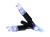 NAP NAPILLNBL6PK Thunderglo Illuminated Nock Blue 6 Pack