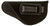 Bulldog DIP3 Deluxe  IWB Black Suede Like Belt Clip Fits Taurus Millennium/2.50-3.75" Barrel Right Hand