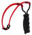 Marksman 3030 Marksman 3030 Traditional Slingshot Red Hyper-Velocity Band Black Molded Handle
