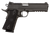Rock Island 51484 Tac Standard FS 45 ACP Caliber with 5" Barrel, 8+1 Capacity, Overall Black Parkerized Finish Steel, Picatinny Rail/Beavertail Frame, Serrated Slide & Black Rubber Grip
