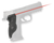 Crimson Trace 0119401 Lasergrips  S&W M&P Full-Size, Red Laser Black Polymer