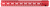Strike STRIKERAIL Strike Rail  AR-15 Red Aluminum 17" M-LOK