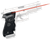 Crimson Trace 011100 Lasergrips  Fits Sig Sauer P220, Red Laser 633nM Wavelength 5mW Output, Black Polymer