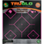 TruGlo TG14P6 Tru-See 5- Diamond Target Self-Adhesive Heavy Paper Black/Pink 12"x12" 6 Pack