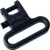 Outdoor Connection TAL79401 Talon Swivel  Set Black 1.25" Quick Detach Steel