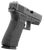 Talon Grips 381G Adhesive Grip  Compatible w/Glock 17/19x/22/24/31/34/35/37/45/47 Gen5 w/Large Backstrap, Black Textured Granulate
