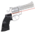 Crimson Trace 011290 Lasergrips  Fits S&W K & L Frames Round Butt, Red Laser 633nM Wavelength 5mW Output, Black Polymer