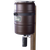 On Time 50003 Elite Lifetime Fish Feeder Combo 25 Gallon Capacity, Built-In Agitator Rod, Steel Band with Welded Bracket