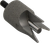 Hornady 050173 Lock-N-Load 4-Blade Outside Diameter Deburring Tool Silver Steel