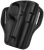 Bianchi 25018 57 Remedy  OWB Size 10 Black Leather Belt Slide Fits Colt 1911 Government Right Hand