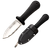 Cold Steel 42SS Super Edge  2" Fixed Part Serrated Japanese AUS-8A SS Blade/ Black Kray-Ex Handle Includes Sheath