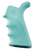 Hogue 13024 OverMolded Beavertail Cobblestone Aqua Blue with Finger Grooves for AR-15, M16