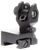 Aim Sports MT201 AR Low Profile Rear Flip Up Sight  Black Anodized Low Profile for AR-15