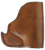 Bulldog MLTIP Inside The Pocket  Tan Leather Fits Micro Pistols 22/25/380 Fits Ruger LCP/Walther PPK Ambidextrous