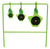 SME SMEST22 Spinning Target  Rimfire Pistol/Rifle Steel Black/Green Bullseye Illustration Impact Enhancement Motion
