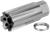 TacFire MZ10209MMSS Linear Compensator Stainless Steel with 1/2"-36 tpi Threads, 2.05" OAL & 0.87" Diameter for 9mm Luger AR-Platform