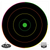 Birchwood Casey 35820 Dirty Bird  8" Bullseye Tagboard Hanging Pistol/Rifle Black/Green 20 Per Pkg
