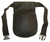 Bob Allen 23284 Classic Divided Shell Pouch Leather 50rd Belt Mount 26-50" Belt