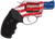 Charter Arms 23872 Undercover The Old Glory Small 38 Special, 5 Shot 2" American Flag Stainless Steel Barrel & Cylinder, American Flag Aluminum Frame w/Black Finger Grooved Rubber Grip, Exposed Hammer