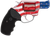 Charter Arms 23872 Undercover The Old Glory Small 38 Special, 5 Shot 2" American Flag Stainless Steel Barrel & Cylinder, American Flag Aluminum Frame w/Black Finger Grooved Rubber Grip, Exposed Hammer