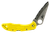 Spyderco C88SYL2 Salt 2  3" Folding Clip Point Serrated H1 Steel Blade Yellow Bi-Directional Texturing FRN Handle Includes Pocket Clip