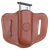 1791 Gunleather MAG11CBRA MAG1.1 Single Mag Holster Classic Brown Leather Belt Slide Compatible w/ Single Stack Ambidextrous