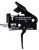TriggerTech ARPTBB36NNF Adaptable  Two-Stage Flat Trigger with 3.50-6 lbs Draw Weight & Black PVD Finish for Sig MPX