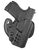 DeSantis Gunhide 042KA8JZ0 Facilitator  OWB Black Kydex Belt Slide Fits Sig P365/P365 SAS Right Hand