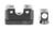 TruGlo TG231Z1W Tritium Pro  Black | Green Tritium White Outline Front Sight Green Tritium Rear Sight