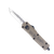 CobraTec Knives MWTPFS3TNS FS-3 We The People Medium 3" OTF Tanto Plain D2 Steel Blade Tan w/"We The People" Aluminum Cerakoted Handle Features Glass Breaker Includes Pocket Clip
