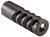 Alexander Arms MBMMB64KIT Millennium Muzzle Brake Kit Black Steel with 49/64-20 RH tpi Threads 4" OAL 3.50" Diameter for 50 Beowulf